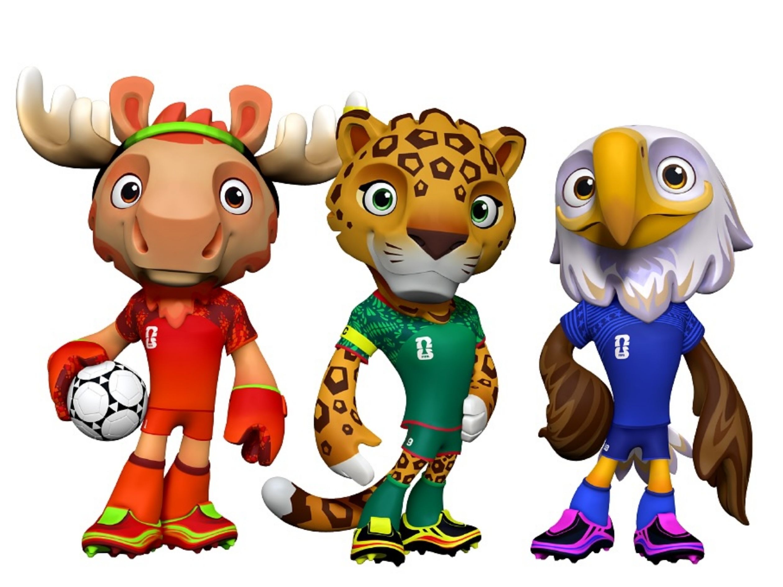 Conoce a las mascotas del mundial